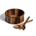 Large Salad Bowl with Servers    10" x 4"